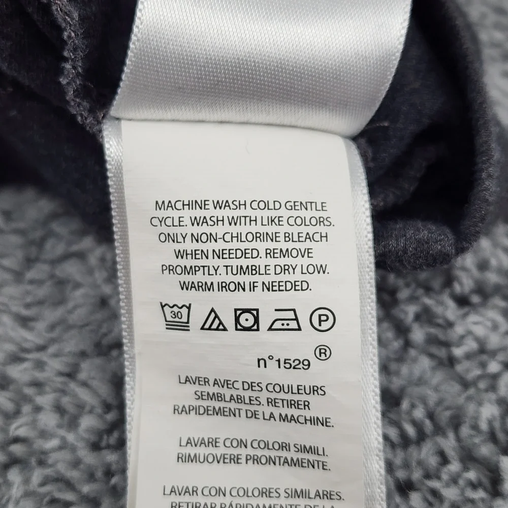 Polo Ralph Lauren Shirt Mens M Heather Gray Crewneck Flesh Pony Logo Long Sleeve